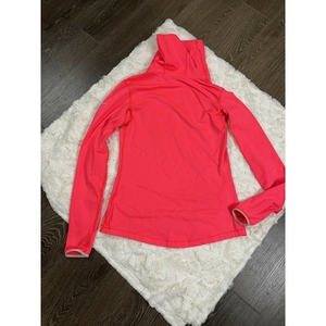 Nike Pro‎ Turtleneck Athletic Shirt Womens Medium Long Sleeve Dri Fit Pink